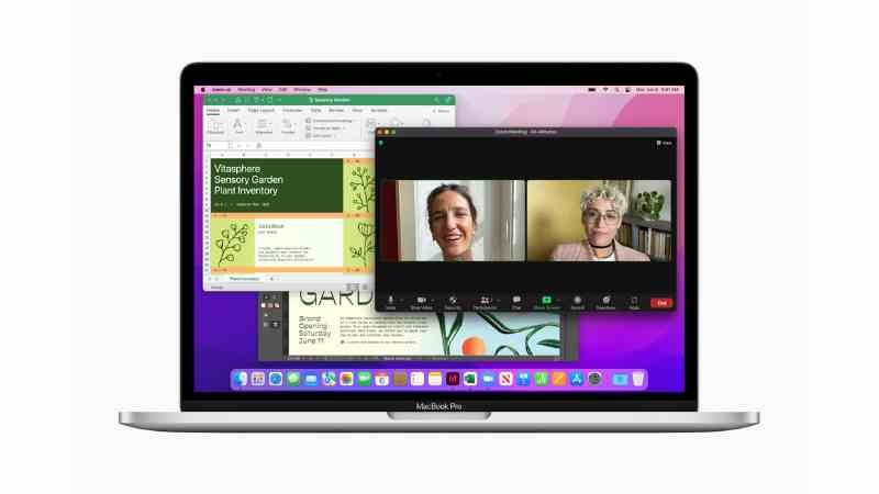Apple Macbook pro 13 inch M2 apps